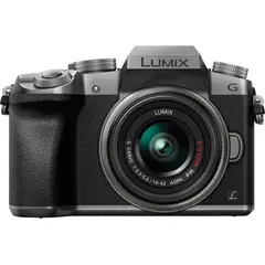 PANASONIC - Cámara Mirrorless LUMIX G7 16MP 4K, DMC-G7KS