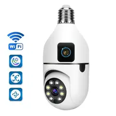 GENERICO - CAMARA IP BOMBILLO DOBLE APP V380
