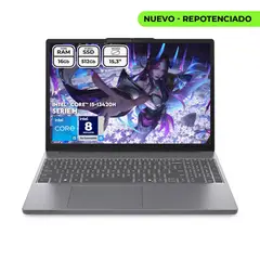 LENOVO - Portátil Intel Core I5-13420h Ram16gb Ssd 512gb 15,3 Pulgadas Aluminio Computador Portátil