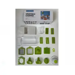 GENERICO - Rallador Picador Frutas Verduras Manual 16en1 Cocina Hogar