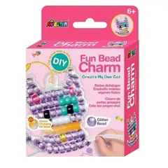 JUGANDO Y EDUCANDO - Juego Creativo Crea Llavero Gato De Cuentas Para Niños