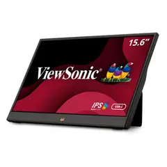 VIEWSONIC - Monitor Portátil VA1655 IPS 156” 60Hz 1ms USB-C y Mini HDMI