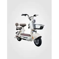 EVOBIKE - Bicicleta Eléctrica PRIMAVERA 35kmh color BLANCO 350W