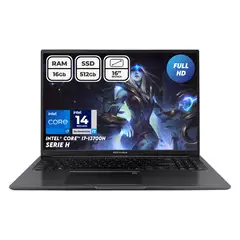 ASUS - Portátil Intel Core I7 13700h Ram 16gb Ssd 512gb 16 WUXGA Computador Portátil
