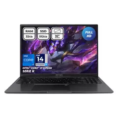 ASUS - Portátil Intel Core I7 13700h Ram 32gb Ssd 512gb 16 WUXGA Computador Portátil