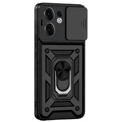 GENERICO - Funda Case Protector Cámara Slider Compatible Oppo Reno 13F Negro