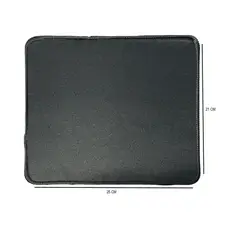 GENERICO - Pad Mouse Gamer Base Antideslizante 25 X 21 Cm Negro