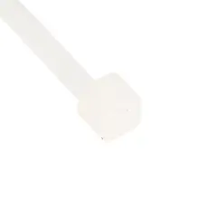 VCP - Amarre plástico Blanco Abrazadera 2.5mm x 9.6cm Correas X100