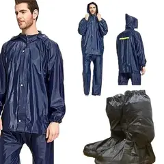 GENERICO - IMPERMEABLE MOTO 5 PIEZAS CALIBRE 18