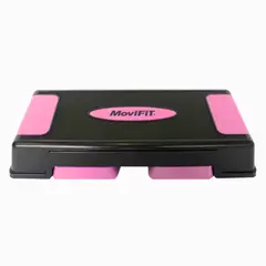 MOVIFIT - Step Aeróbico Antideslizante con Altura Ajustable Fucsia