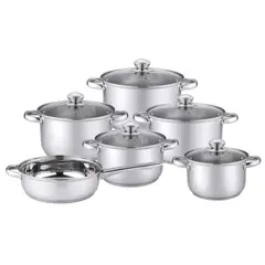 ILKO - Batería de Cocina Prime 11 Piezas 1102233 -Plateado