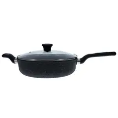 IMUSA - Sartén Gusto 28 Cm 8119300 -Negro
