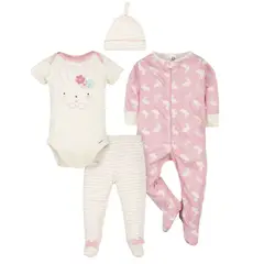 GERBER - Conjunto Conejito Take-Me-Home Setx4.