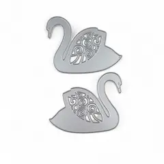 GENERICO - Par de Troquel de Cisnes