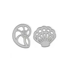 GENERICO - Par de Troquel de Conchas