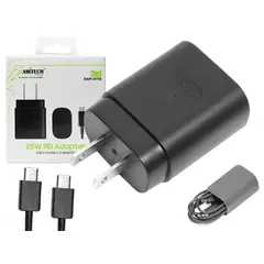 RAMITECH - Cargador Tipo C Carga Rápida Pd 25W Con Cable C A C Ramitech