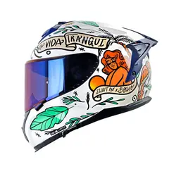 SHAFT - CASCO INTEGRAL PRO 610 DV EVO LA BUENA VIDA BLANCO TALLA M