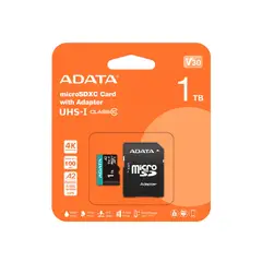 ADATA - Memoria Mico SD 1TB A2 C10V30 4K