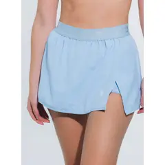 NO RULES - FALDA SHORT DEPORTIVA RALLY AZUL.