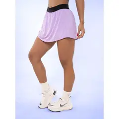 NO RULES - FALDA SHORT DEPORTIVA LILA.