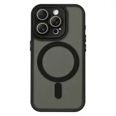 GENERICO - Funda Transparente Magsafe con Protector de Camara para iPhone 16 Pro