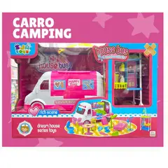 GENERICO - JUGUETE DIVERTIDO CARRO CAMPING PARA NIÑOS +3 AÑOS