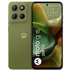 MOTOROLA - Celular Moto G15 4G Dual Sim 256GB 4GB 67 Verde