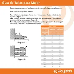 COMFORT PLUS - Botines Con Taco Ashlee Para Mujer Payless Negro