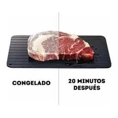 GENERICO - Tabla Bandeja Descongelante Carnes Defrost Express