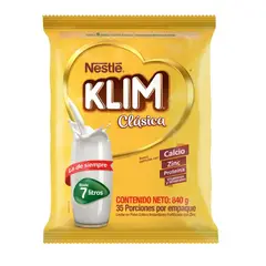 KLIM - Leche en Polvo Clásica Bolsa x 840g