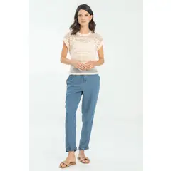 RAGGED - Blusa whavy Marfil Ragged,