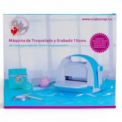 GENERICO - Máquina de Troquelado y Grabado 15cms
