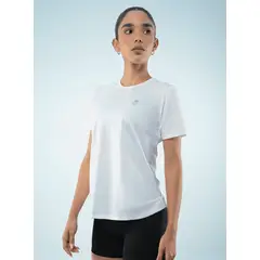 NO RULES - CAMISETA DEPORTIVA MUJER TELA FRIA BLANCO.
