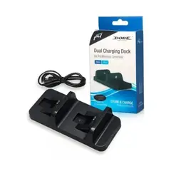 GENERICO - Base Cargador Dual Ps4 Estación De Carga Dobe