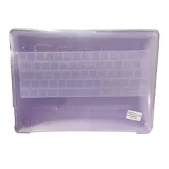 GENERICO - Carcasa Case Para Mac New Pro A2338 Protector Teclado Español Morado