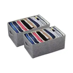 GENERICO - Organizador De Ropa Jeans Camisas Sueters Closet Plegable