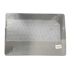 GENERICO - Carcasa Case Para Mac Pro 14 A2442 Protector Teclado Español Gris