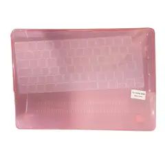 GENERICO - Carcasa Case Para Mac Pro 14 A2442 Protector Teclado Español Rosado