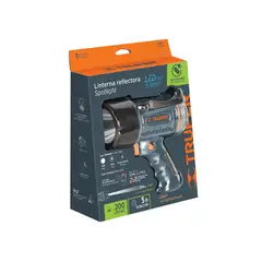 TRUPER - Linterna reflectora LED 300 lm recargable,