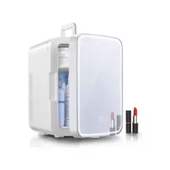GENERICO - FOHERE Skincare Mini refrigerador para recámara de 4 litros/maquillaje