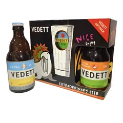 GENERICO - Estuche Pack De Cerveza Belga Vedett