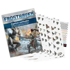 CEPHALOFAIR GAMES - Frosthaven Pegatinas Reutilizables Juego De Mesa