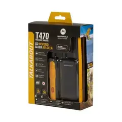 MOTOROLA - Par De Walkie-talkies T470 Con Pantalla