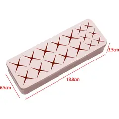 GENERICO - ORGANIZADOR DE MAQUILLAJE VELEKA CAJA PARA COSMETICOS BEIGE