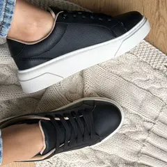 OCLOCK - Tenis Briana Negro