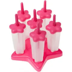 ORQUIDEA - Molde paletas estrellita x 6 unidades