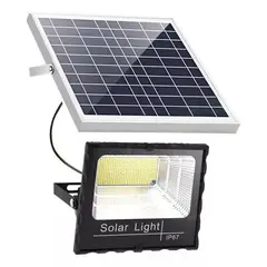 HOME - Reflector solar 500w Lampara led Control remoto Exterior Inalambrico