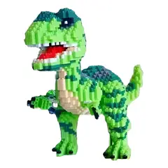 GENERICO - Dinosaurio T-rex 4500 Pzs Bloques De Exhibición Construcción