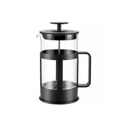 GENERICO - Prensa Francesa Cafe Cafetera Vidrio 350ml Filtro Acero Inox