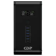 CDP - UPS Interactiva R-smart 1510 1500va, 10 Tomas 6 USB, LCD